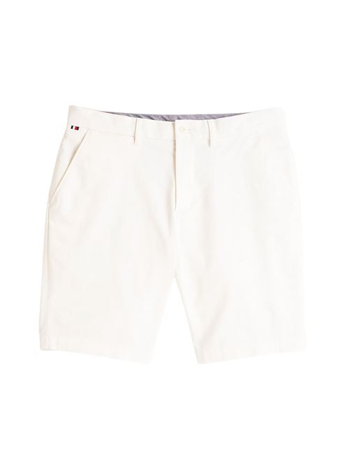 Short uomo avorio in cotone Tommy Hilfiger | MW0MW23568YA8